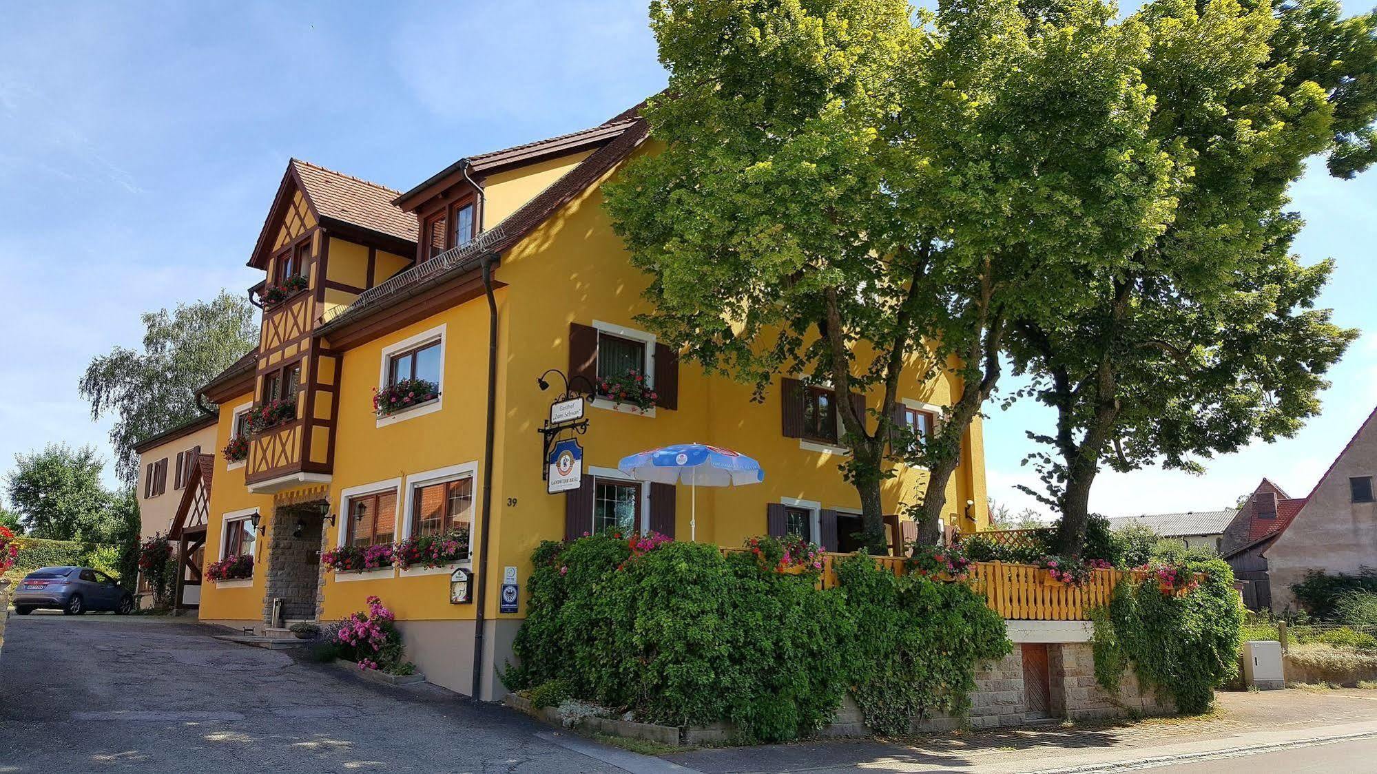 Hotel Gasthof Zum Schwan 라이첼쇼펜 외부 사진